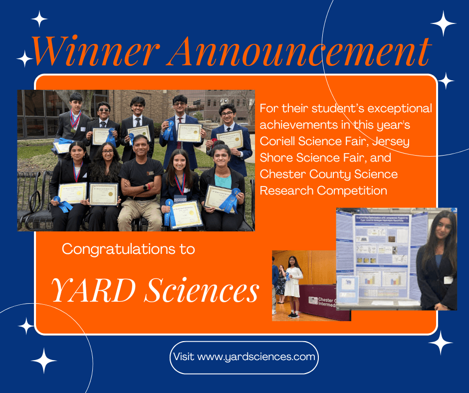 Congrats YARD Sciences Congrats YARD Sciences